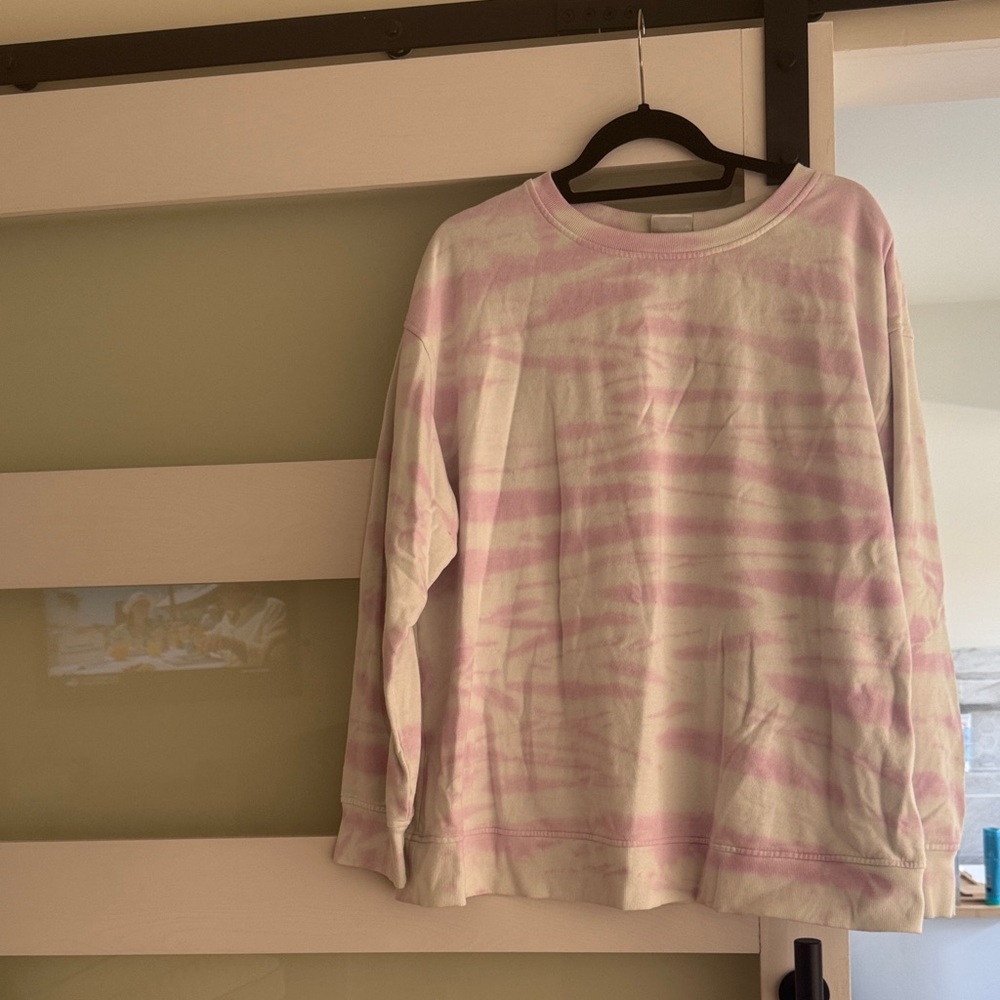 Ava & Viv Pink and White Sweatshirt